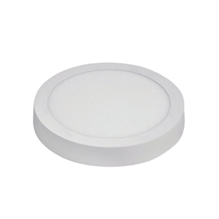LED Φωτιστικό Panel Οροφής 12W Στρογγυλό, Ουδέτερο Χρώμα