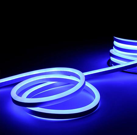 LED ROPE  NEON FLEX 8W IP65 Μπλε Χρώμα